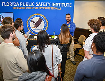 Big Turnout for Annual Criminology and Criminal Justice Internship Fair