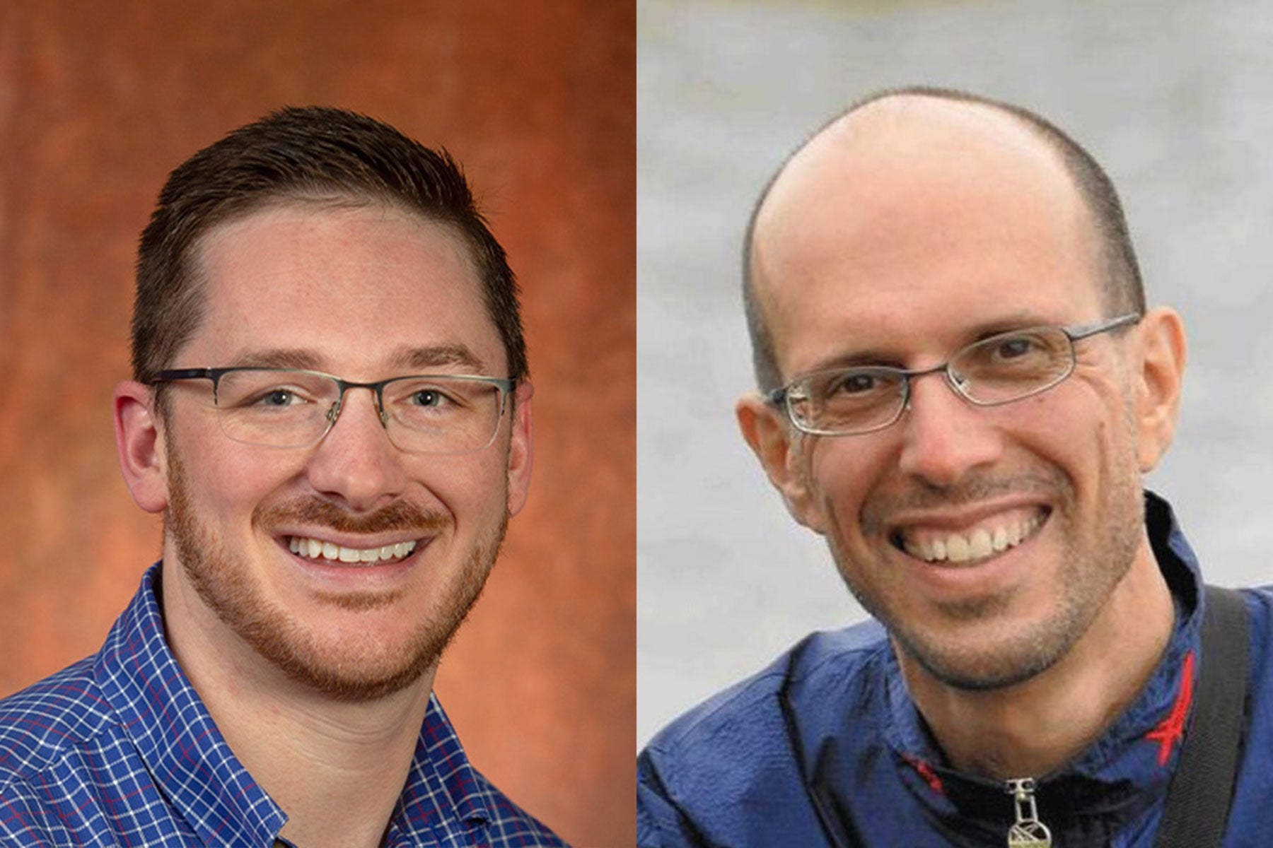 Portraits of Steven Zane and Daniel Mears.