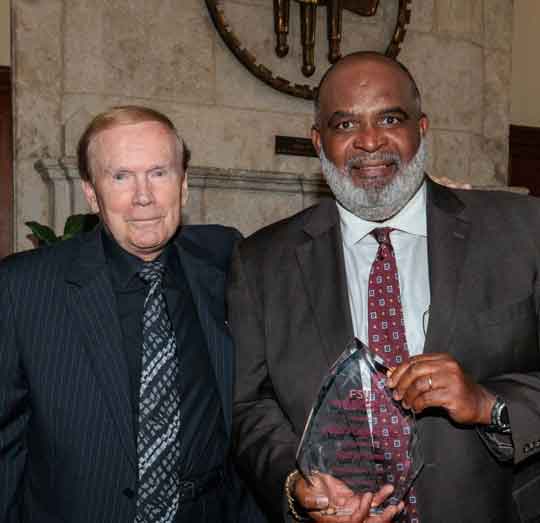 "Hall of Fame Blomberg and Haggins Jr." 