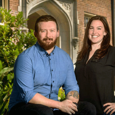  Assistant Professors Brendan Lantz and Marin Wenger