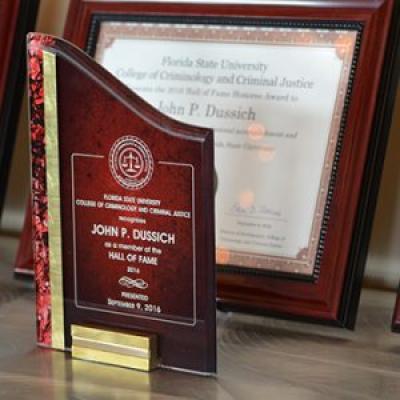 Hall of Fame award