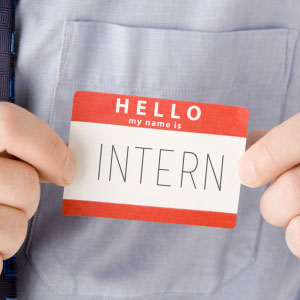 intern sticker