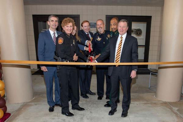 Ribbon-cutting ceremony at CCRTCC