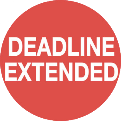 Deadline extended